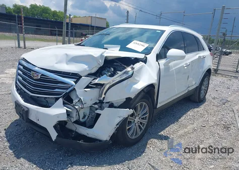 2017 Cadillac Xt5 Luxury из США, поврежденный, VIN 1GYKNBRS3HZ212662